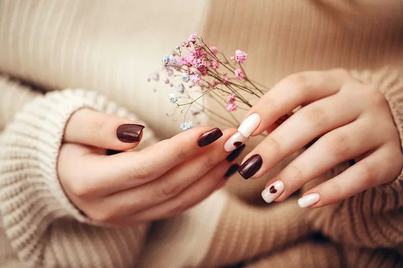 爪を美しく整えるメニューも充実